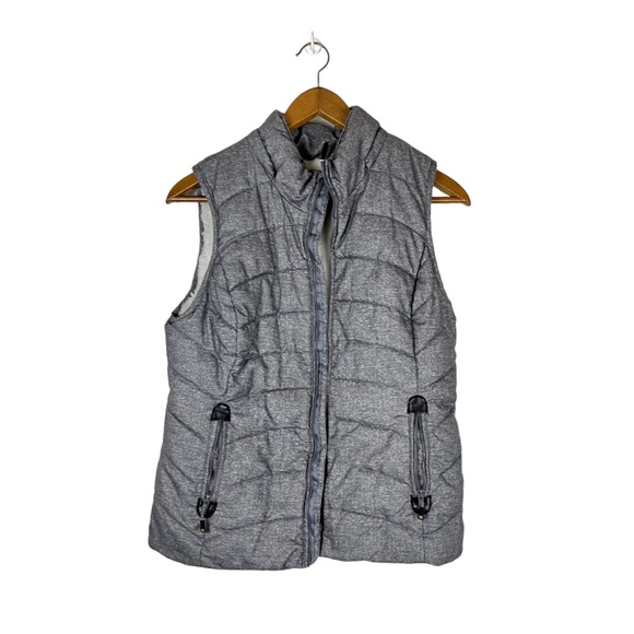 GreenTea Jackets & Coats Green Tea Gray Heather Puffer Vest Poshmark
